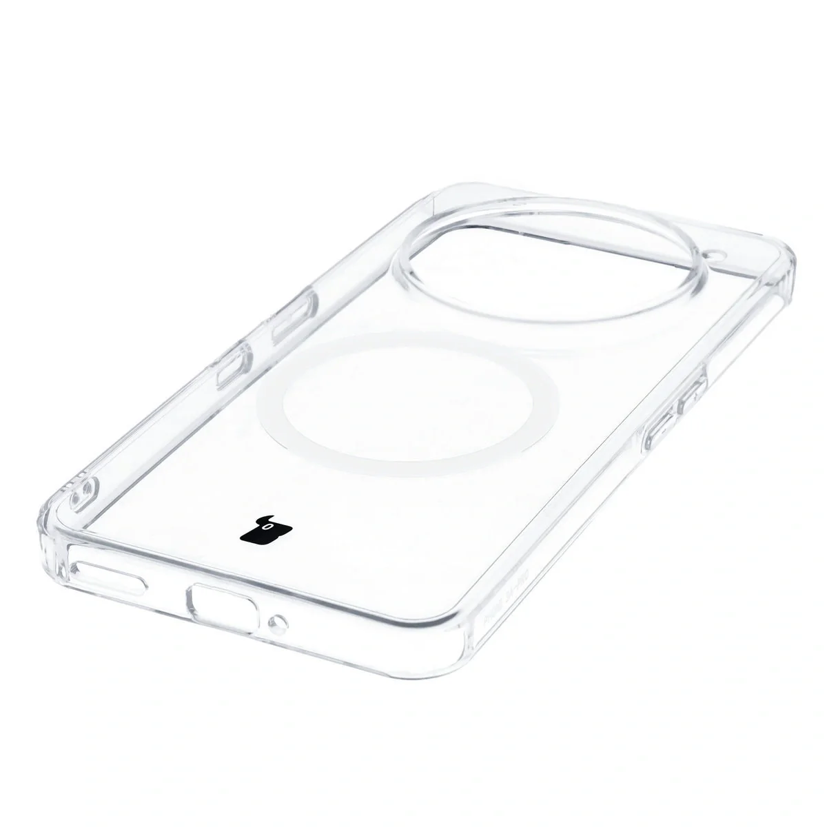 Handyhülle mit Magnetring für Nothing Phone (3a) Pro, Bizon Case CrystalO, Transparent - Image 6
