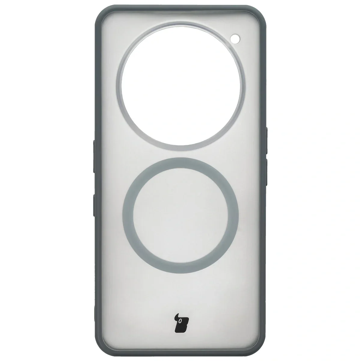 Handyhülle mit Magnetring für Nothing Phone (3a) Pro, Bizon Case MatteO, Getönt-Grau - Image 2