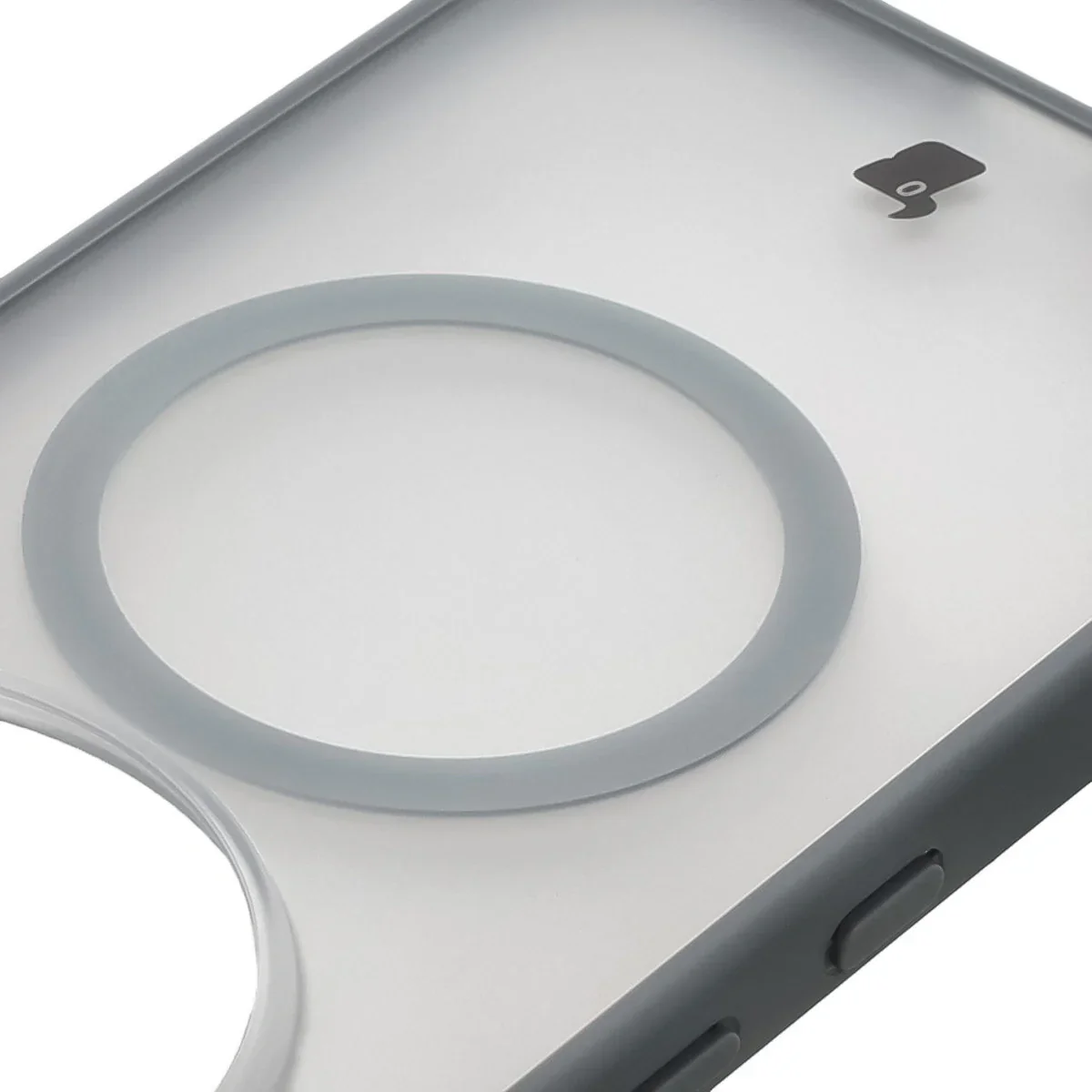 Handyhülle mit Magnetring für Nothing Phone (3a) Pro, Bizon Case MatteO, Getönt-Grau - Image 3