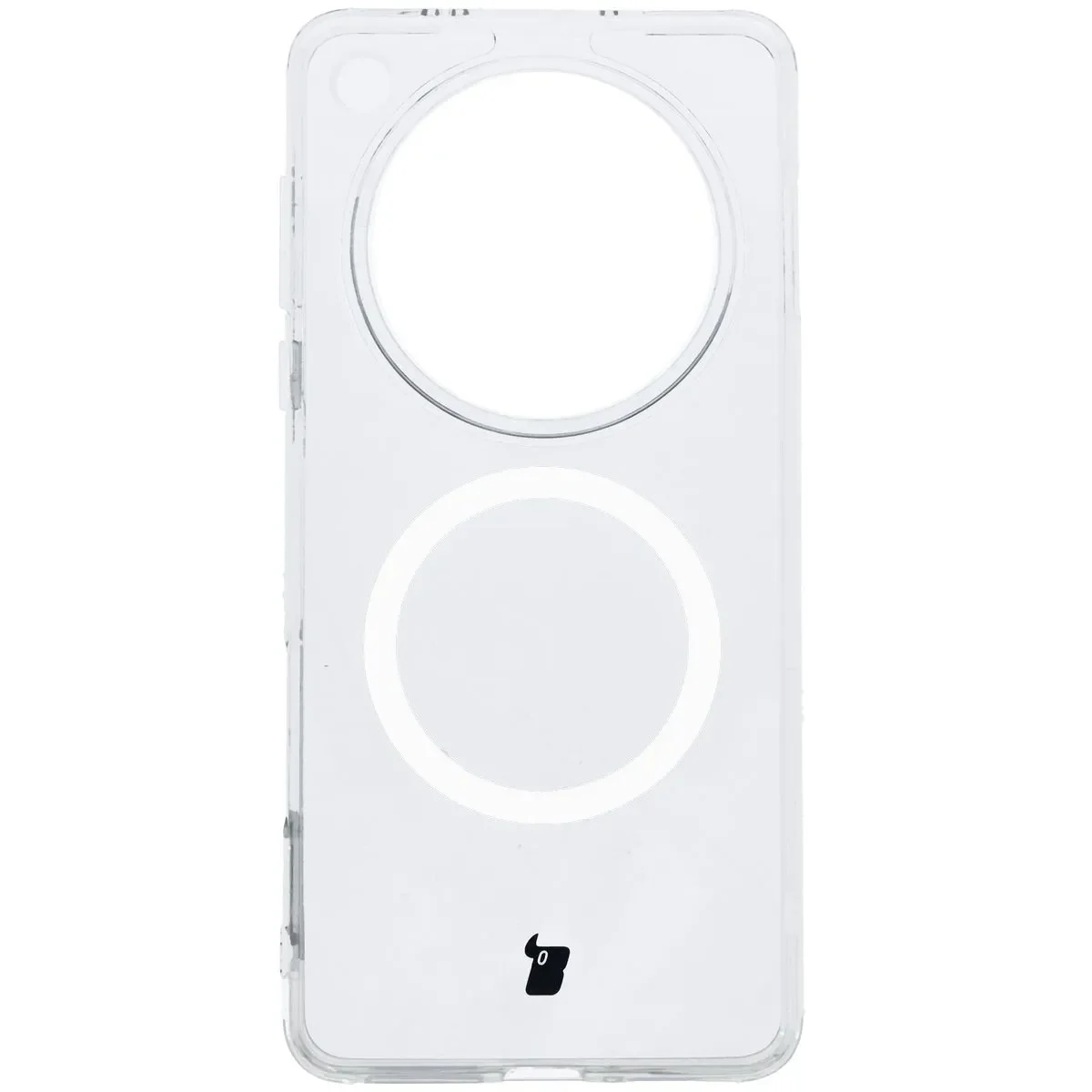Handyhülle mit Magnetring für Oppo Find X8 Pro, Bizon Case CrystalO, Transparent - Image 2