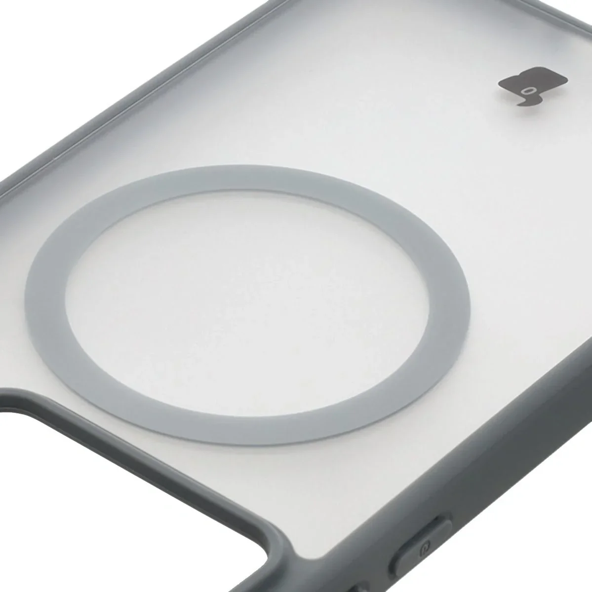Handyhülle mit Magnetring für Realme GT 7 / 7T, Bizon Case MatteO, Getönt-Grau - Image 3