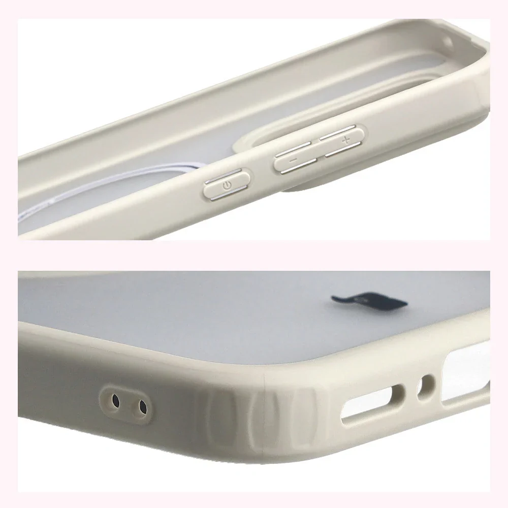 Handyhülle mit Magnetring für Realme GT 8 Pro, Bizon Case MatteO, Getönt-Beige - Image 5