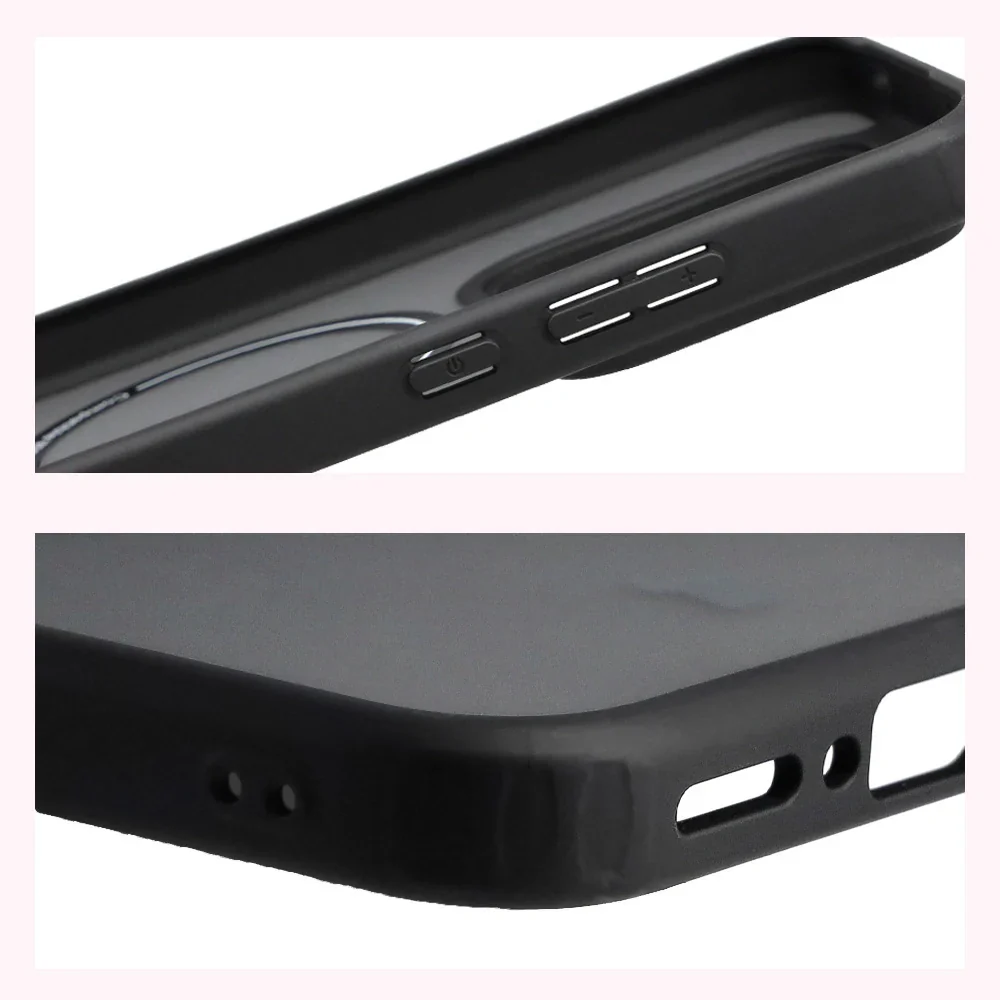Handyhülle mit Magnetring für Realme GT 8 Pro, Bizon Case MatteO, Getönt-Schwarz - Image 5