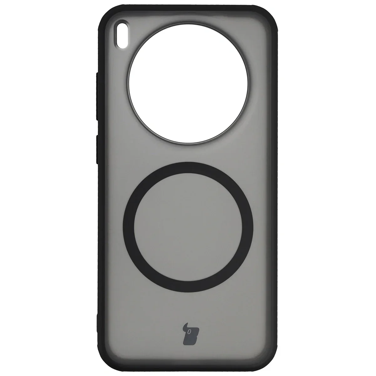 Handyhülle mit Magnetring für Vivo X300, Bizon Case MatteO, Getönt-Schwarz - Image 2
