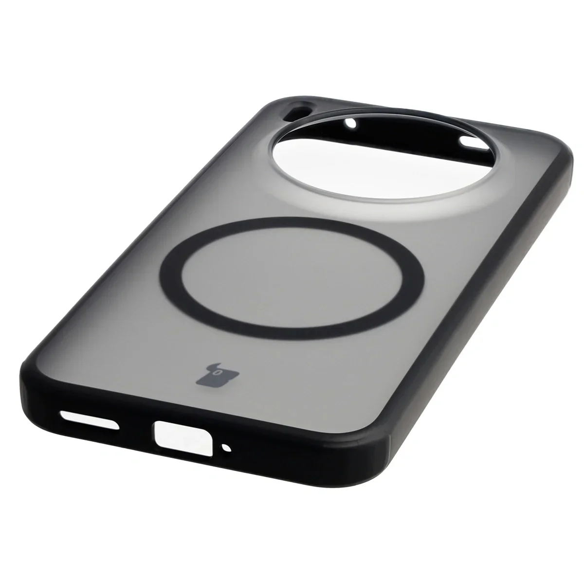 Handyhülle mit Magnetring für Vivo X300, Bizon Case MatteO, Getönt-Schwarz - Image 6