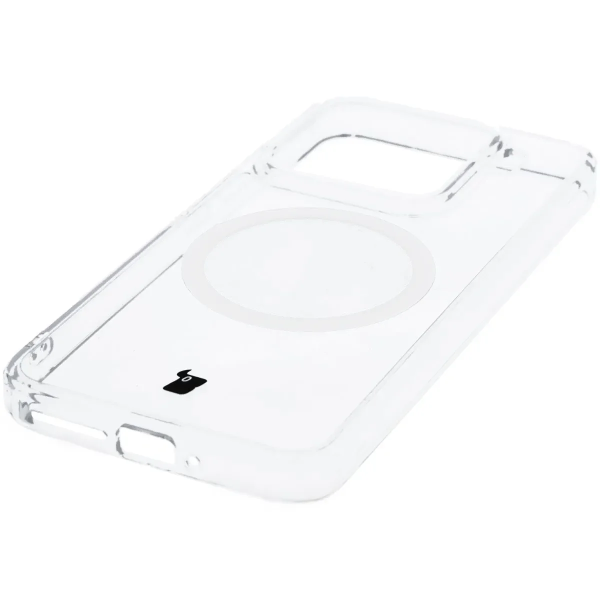 Handyhülle mit Magnetring für Xiaomi 15, Bizon Case CrystalO, Transparent - Image 6