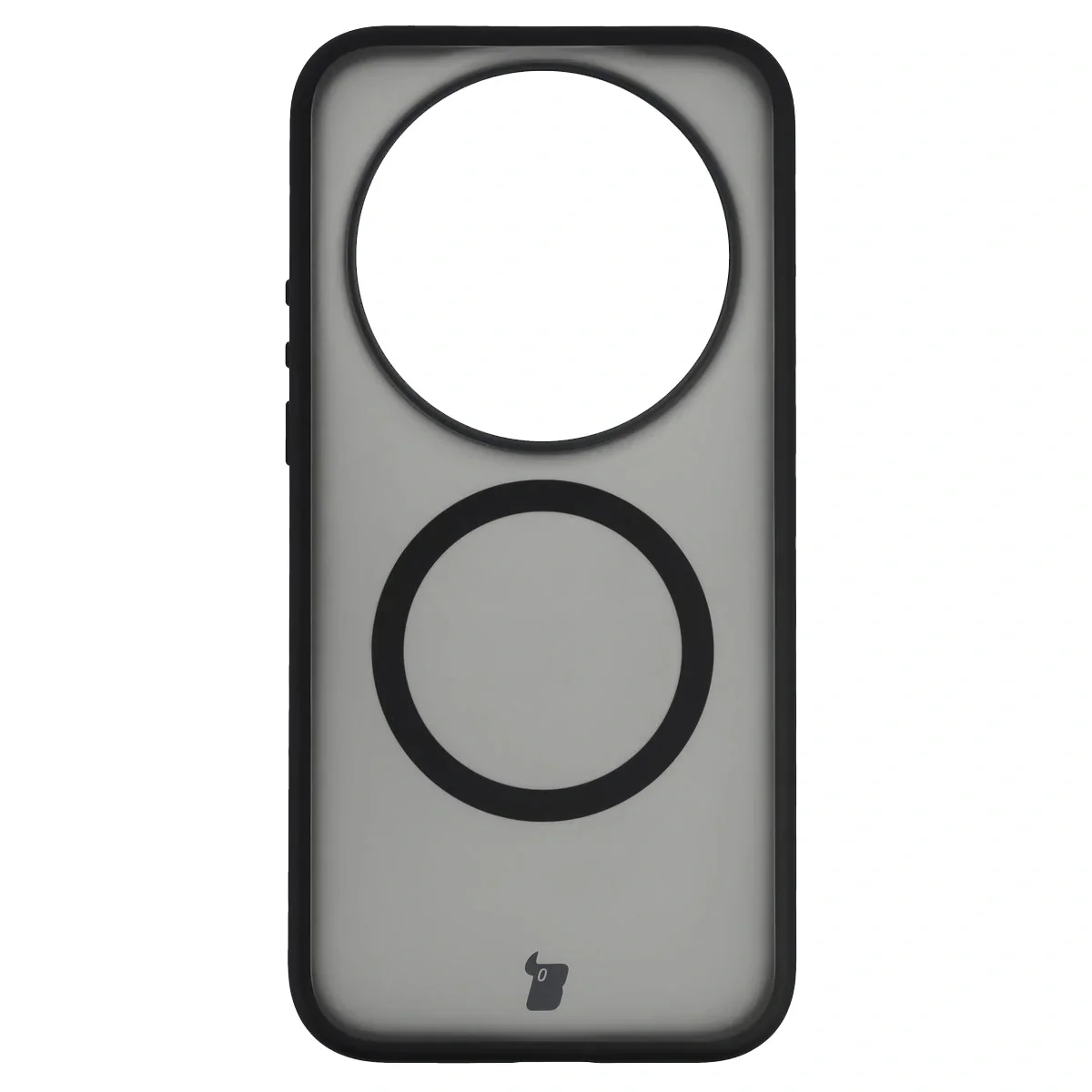 Handyhülle mit Magnetring für Xiaomi 17 Ultra, Bizon Case MatteO, Getönt-Schwarz - Image 2