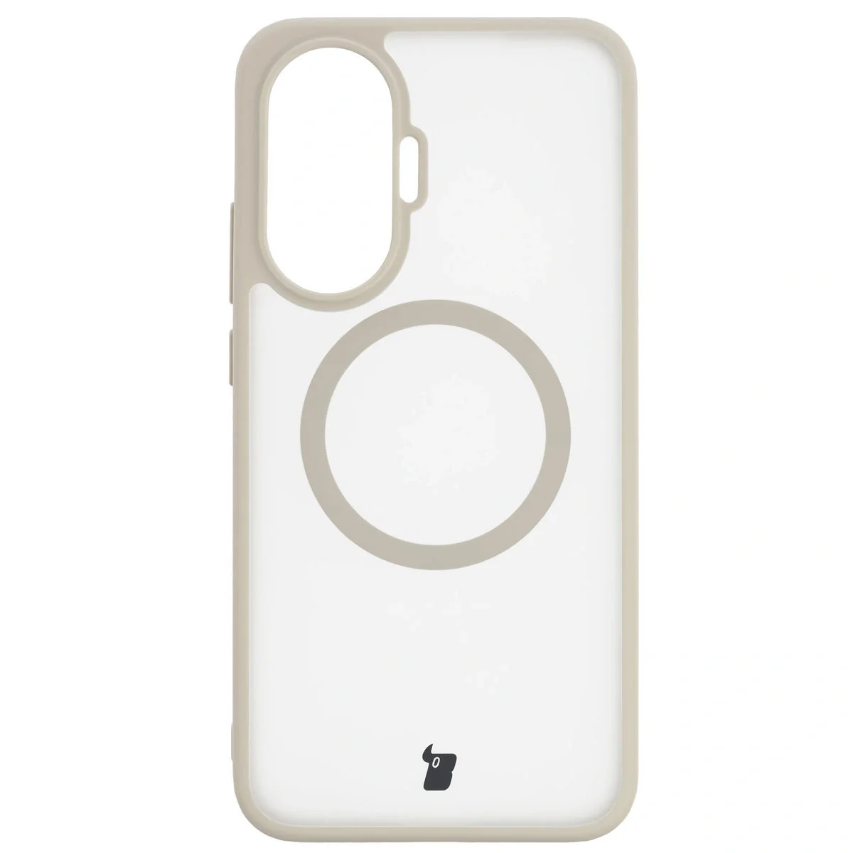 Handyhülle mit Magnetring für Xiaomi POCO F7, Bizon Case MatteO, Getönt-Beige - Image 2