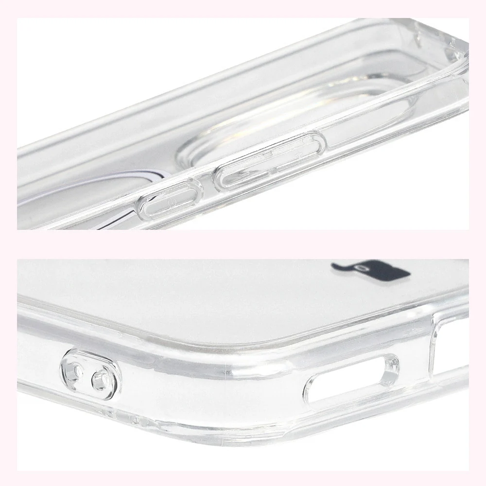 Handyhülle mit Magnetring für Xiaomi Redmi Note 15 Pro Plus 5G / Poco M8 Pro, Bizon Case CrystalO, Transparent - Image 5