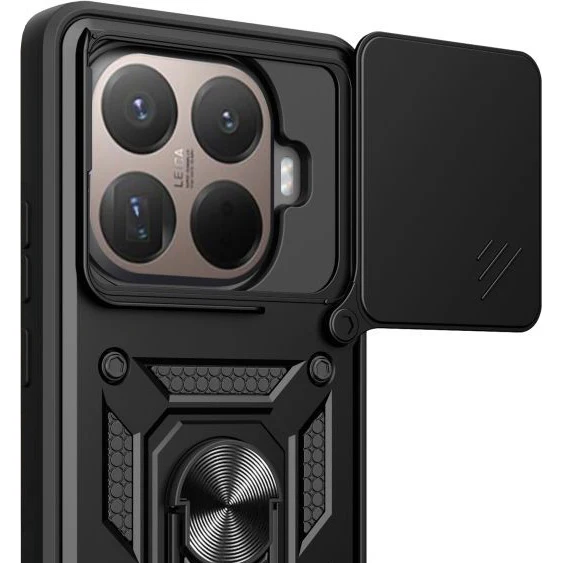 Handyhülle mit Ring für Xiaomi 15T Pro, Tech-Protect Camshield Pro, Schwarz - Image 7