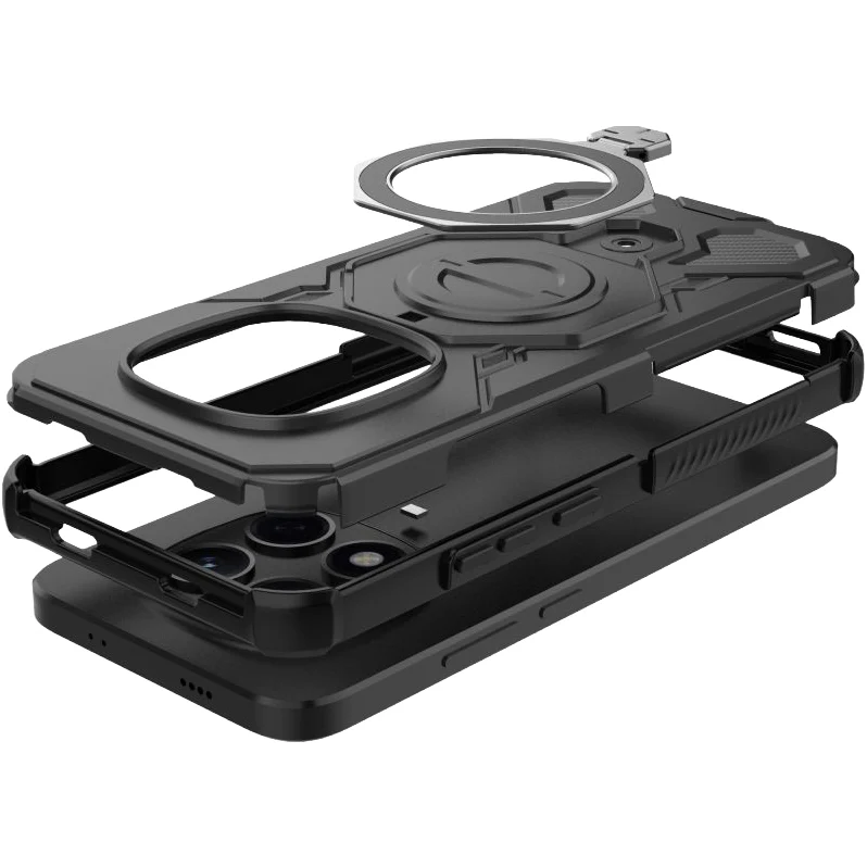 Handyhülle mit Ständer für Xiaomi Redmi Note 15 Pro Plus 5G, Tech-Protect TacticStand, mattes Schwarz - Image 6