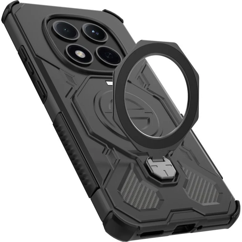Handyhülle mit Ständer für Xiaomi Redmi Note 15 Pro 5G, Tech-Protect TacticStand, mattes Schwarz - Image 4
