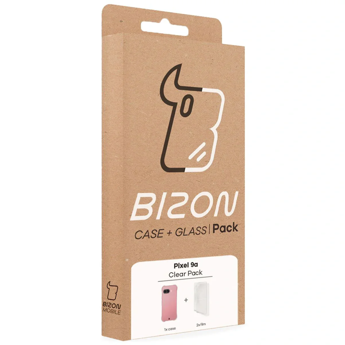 Handyhülle + 2x Folie für Pixel 9a, Bizon Case Clear Pack, Transparent - Image 9