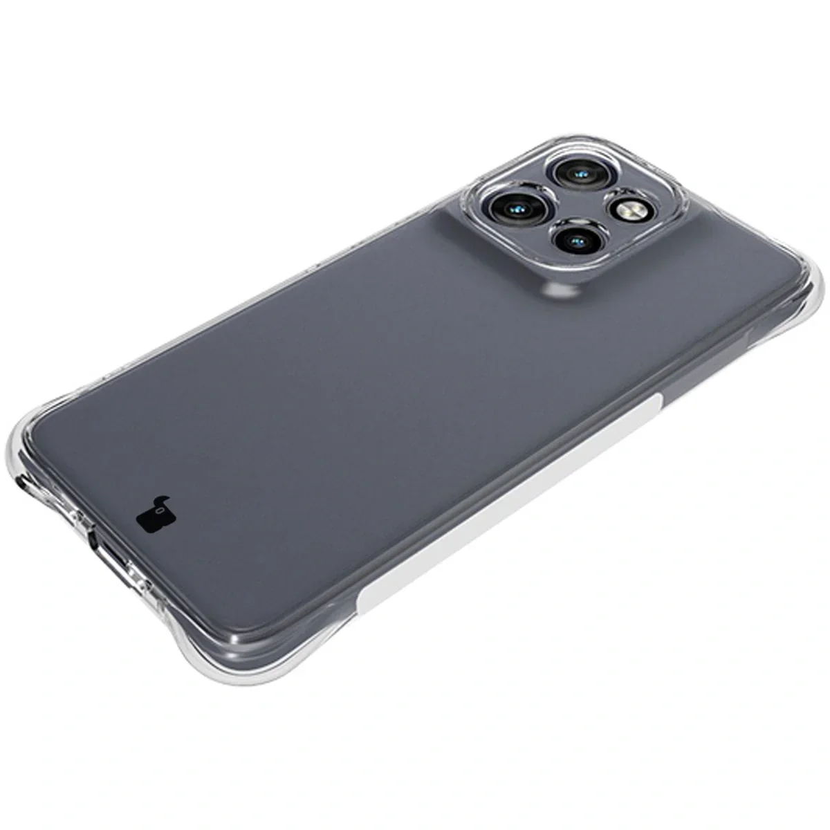 Handyhülle + 2x Folie für Motorola Edge 50 Neo, Bizon Case Clear Pack, Transparent - Image 7