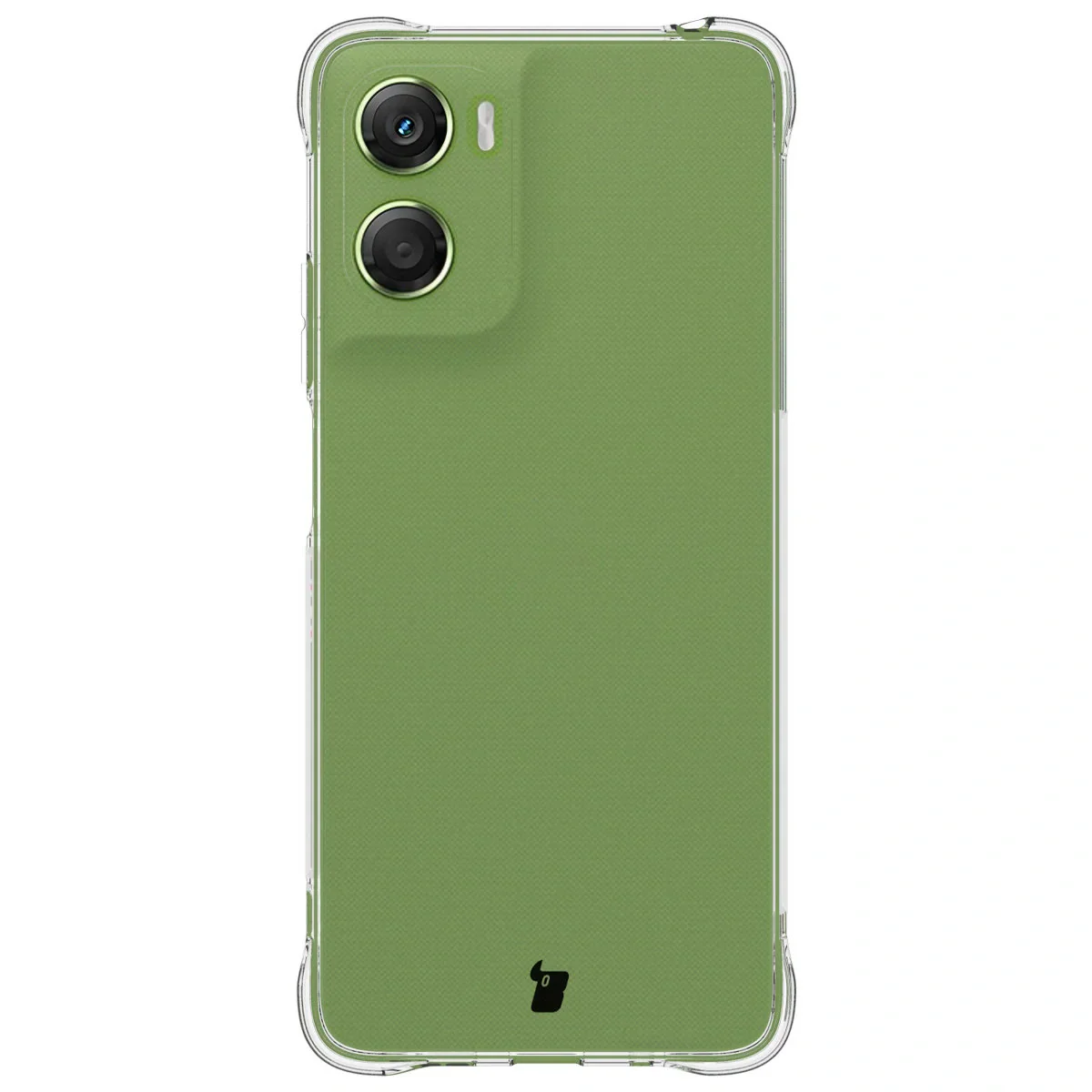 Handyhülle + 2x Folie für Motorola Moto G06 4G / G06 Power 4G, Bizon Case Clear Pack, Transparent - Image 2