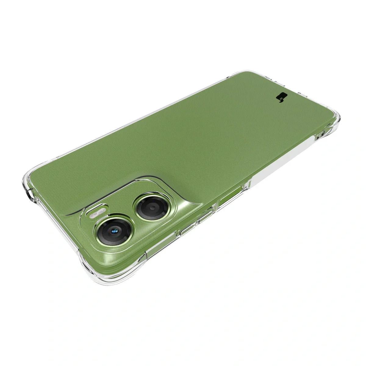 Handyhülle + 2x Folie für Motorola Moto G06 4G / G06 Power 4G, Bizon Case Clear Pack, Transparent - Image 6