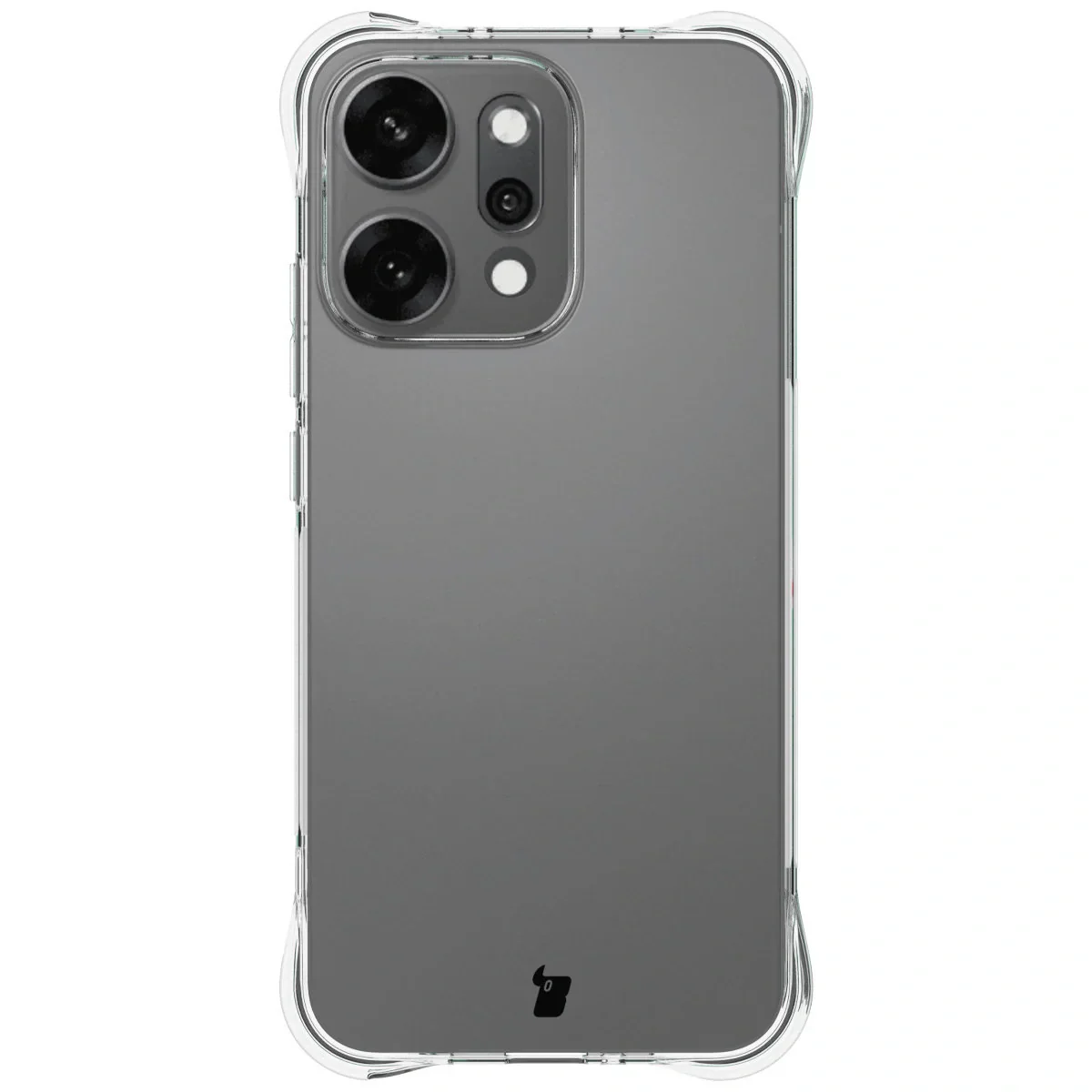 Handyhülle + 2x Folie für Oppo Reno 14, Bizon Case Clear Pack, Transparent - Image 2