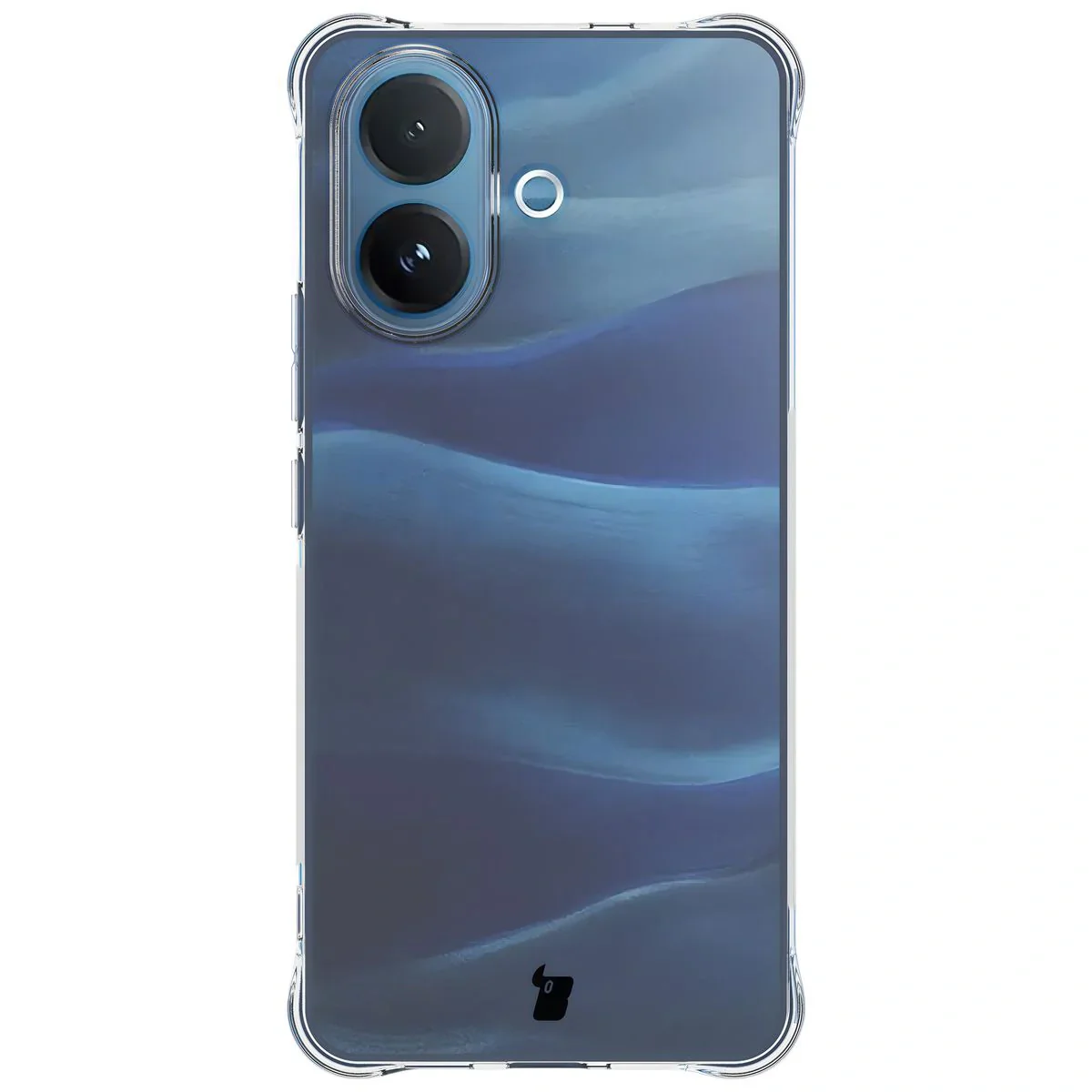 Handyhülle + 2x Folie für Vivo V60 Lite 5G, Bizon Case Clear Pack, Transparent - Image 2