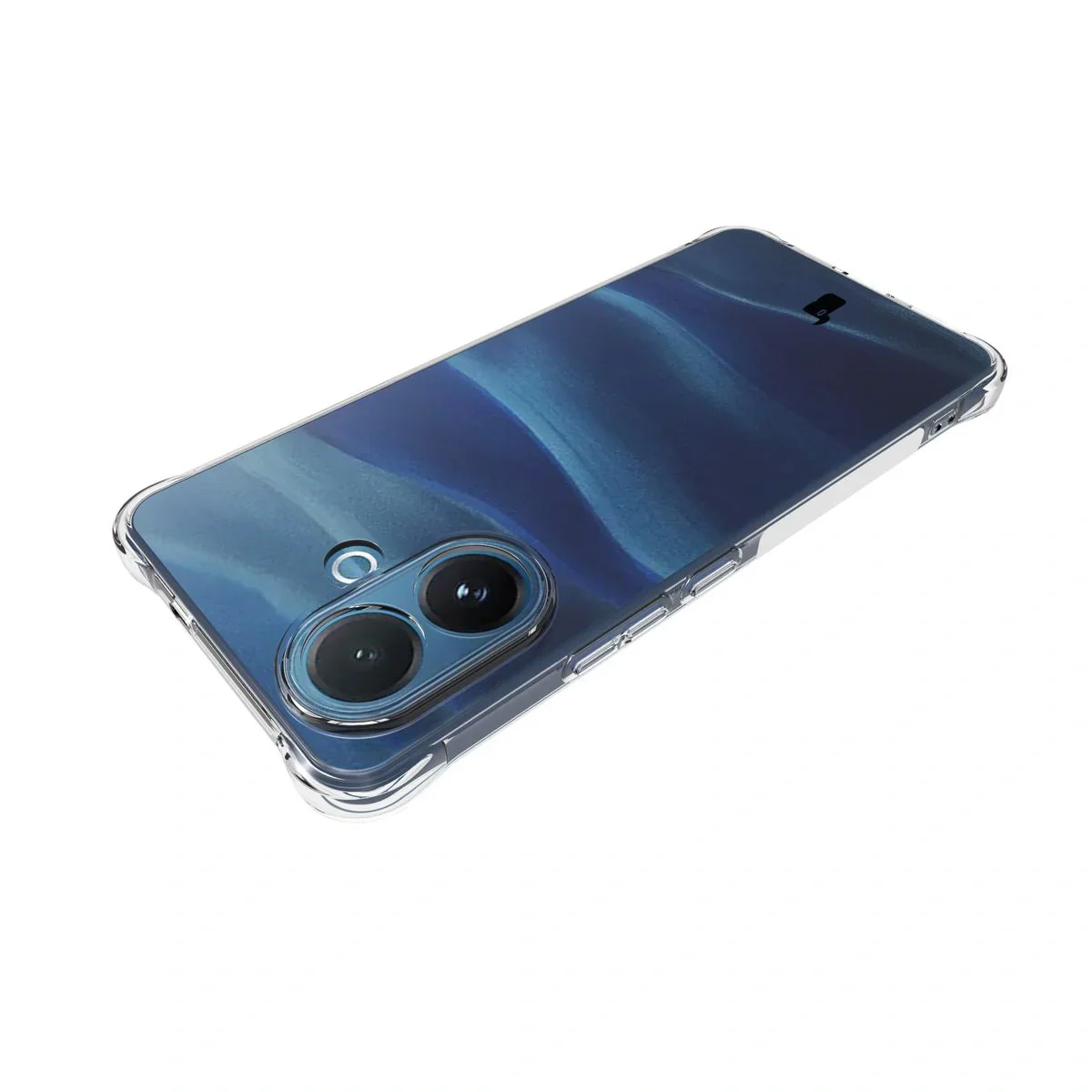 Handyhülle + 2x Folie für Vivo V60 Lite 5G, Bizon Case Clear Pack, Transparent - Image 6