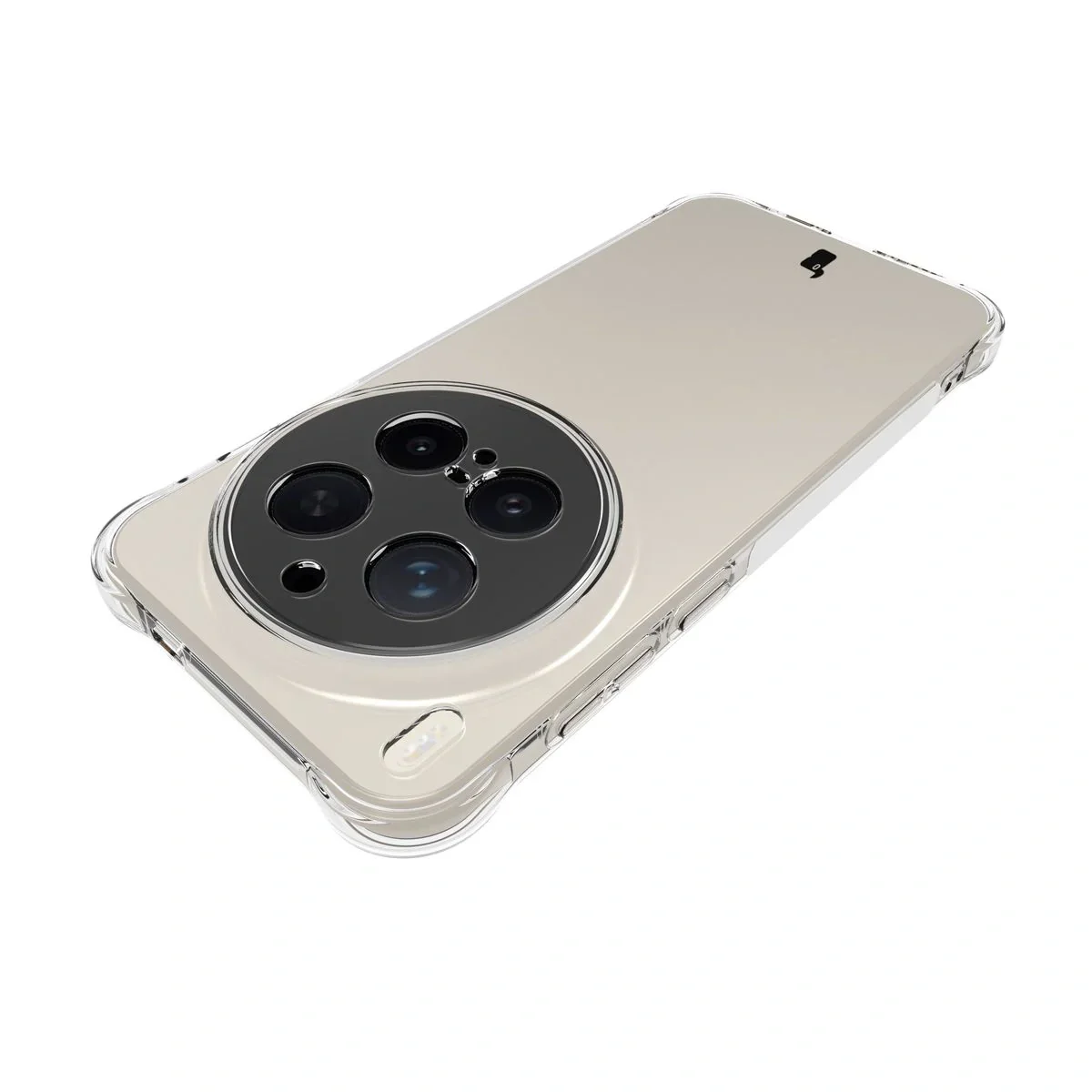 Handyhülle + 2x Folie für Vivo X300 Pro, Bizon Case Clear Pack, Transparent - Image 6