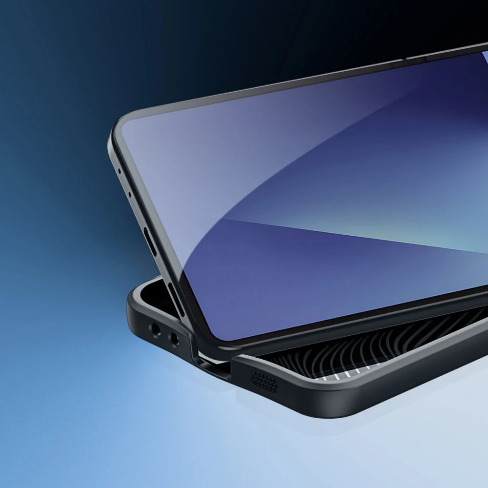Handyhülle für Galaxy Z Flip7, Dux Ducis Aimo, Schwarz und Transparent - Image 4