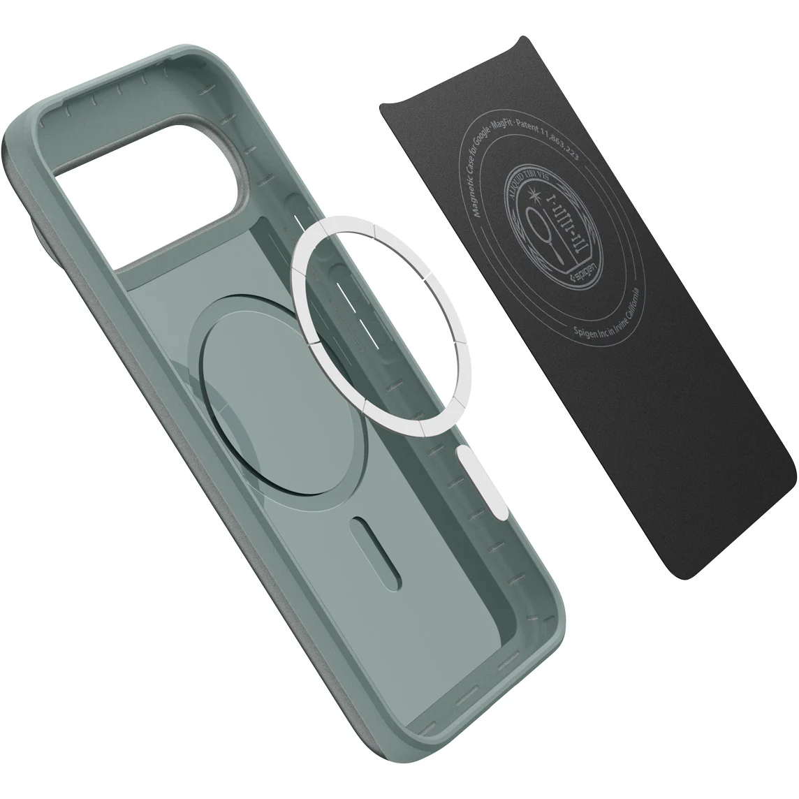 Handyhülle für Google Pixel 10 Pro / Pixel 10, Spigen Thin Fit Mag mit MagSafe, Grün - Image 15