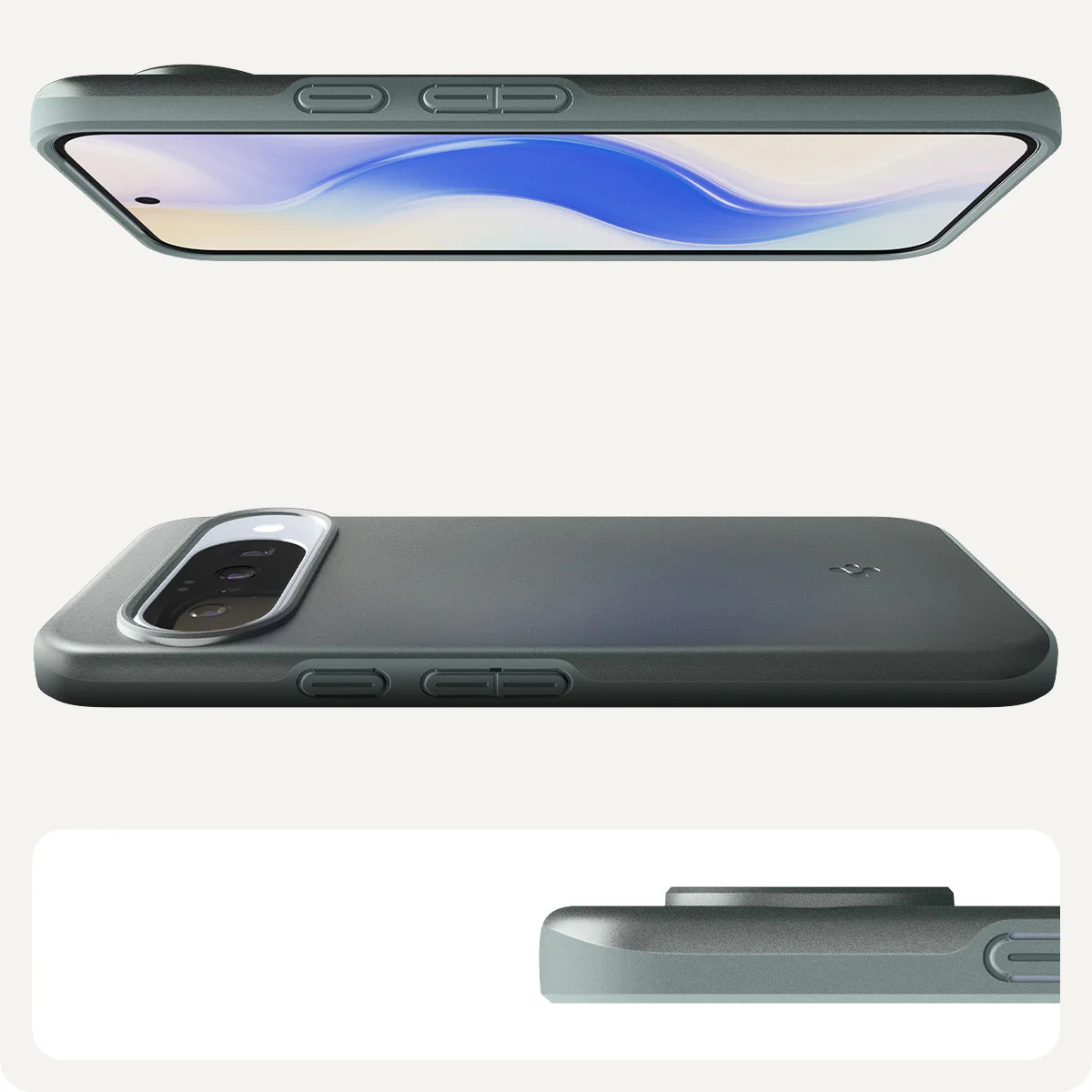 Handyhülle für Google Pixel 10 Pro / Pixel 10, Spigen Thin Fit Mag mit MagSafe, Grün - Image 2