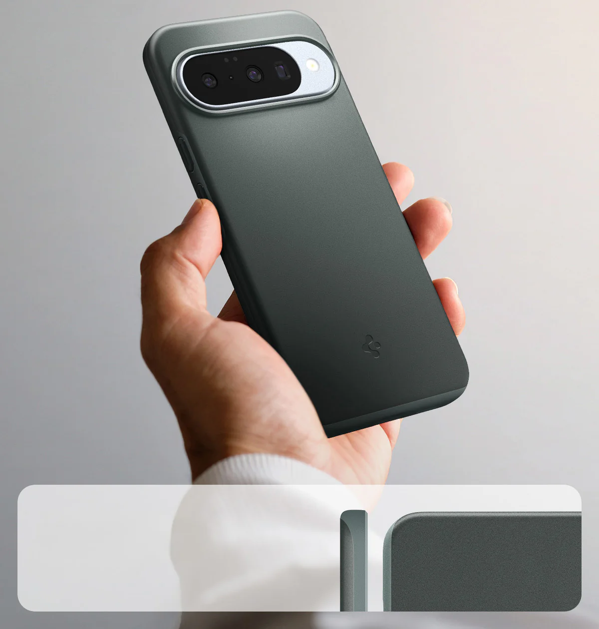 Handyhülle für Google Pixel 10 Pro / Pixel 10, Spigen Thin Fit Mag mit MagSafe, Grün - Image 7