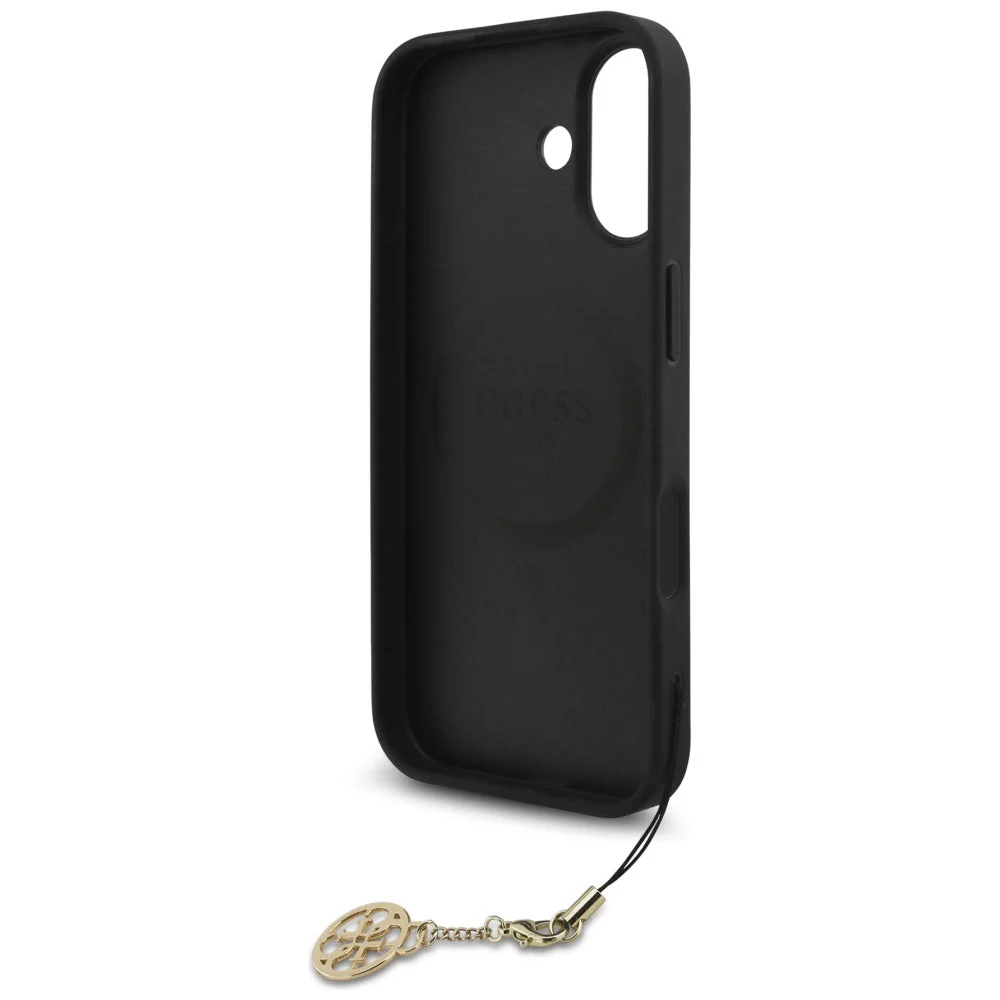 Handyhülle für iPhone 17, Guess 4G Charms Collection, Schwarz - Image 6