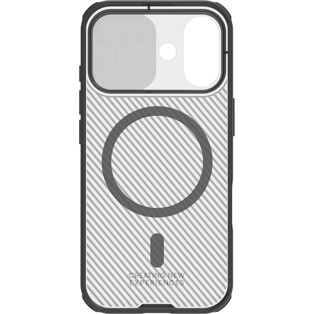 Handyhülle für iPhone 17, Nillkin CamShield Pro Magnetic mit MagSafe, Durchscheinend-Schwarz - Image 6