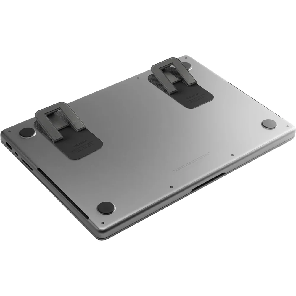 Höhenverstellbarer Ständer für Laptop und Tablet, Spigen Slimfold LD201-S2, Schwarz - Image 12