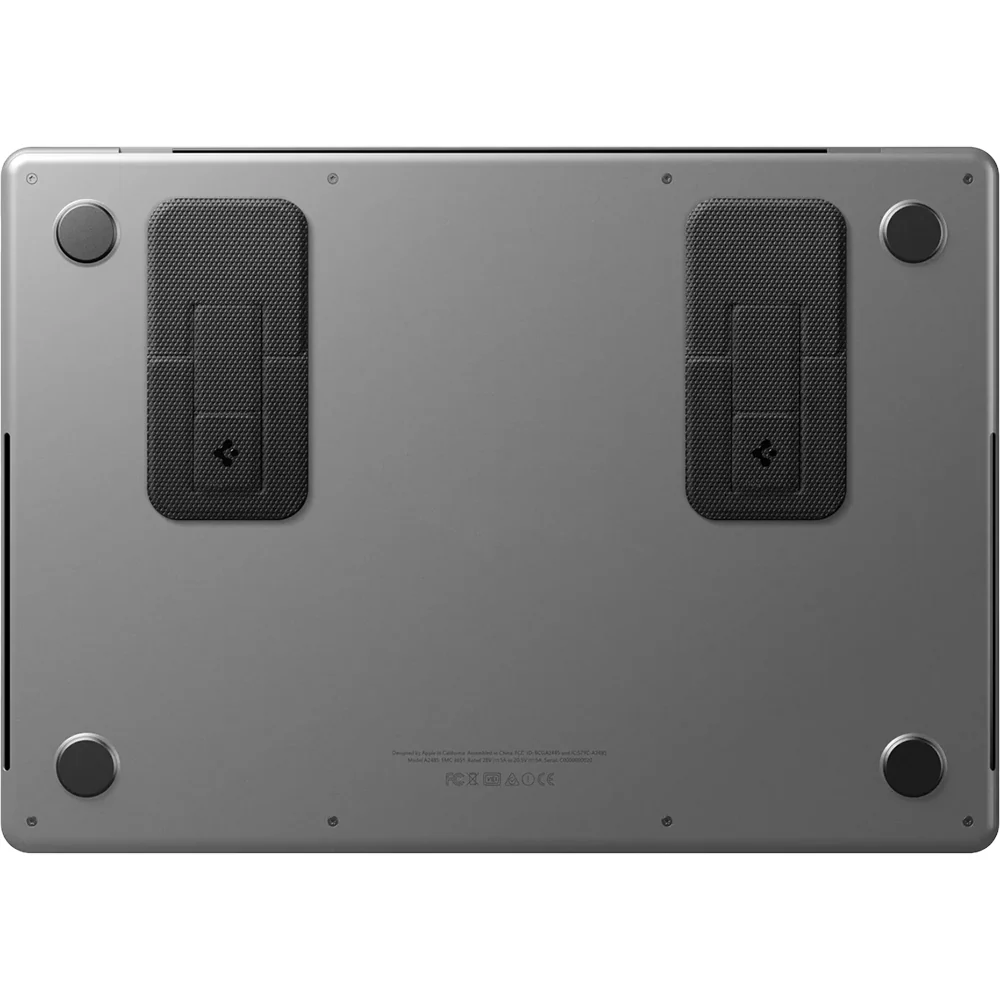 Höhenverstellbarer Ständer für Laptop und Tablet, Spigen Slimfold LD201-S2, Schwarz - Image 17