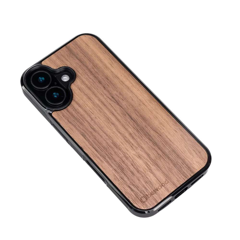 Holzhülle für iPhone 16, Bewood Amerikanischer Nussbaum - Image 3