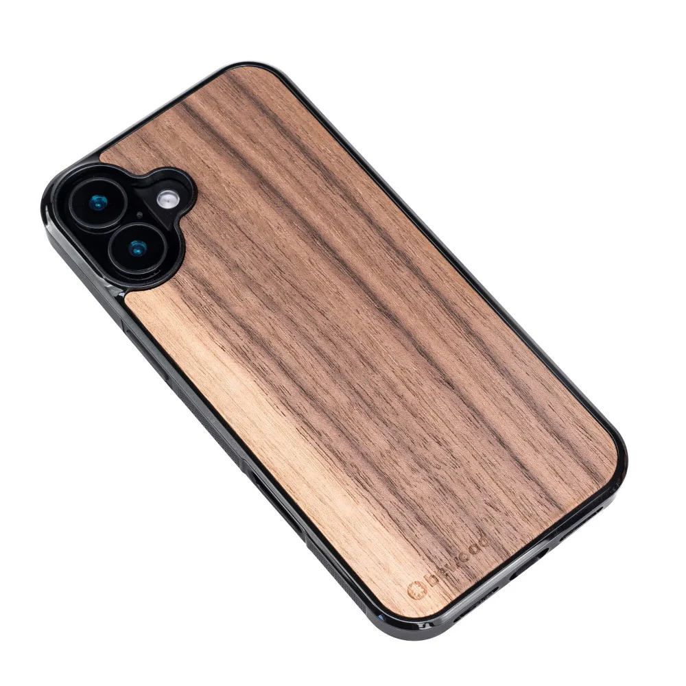 Holzhülle für iPhone 16 Plus, Bewood Amerikanischer Nussbaum - Image 3
