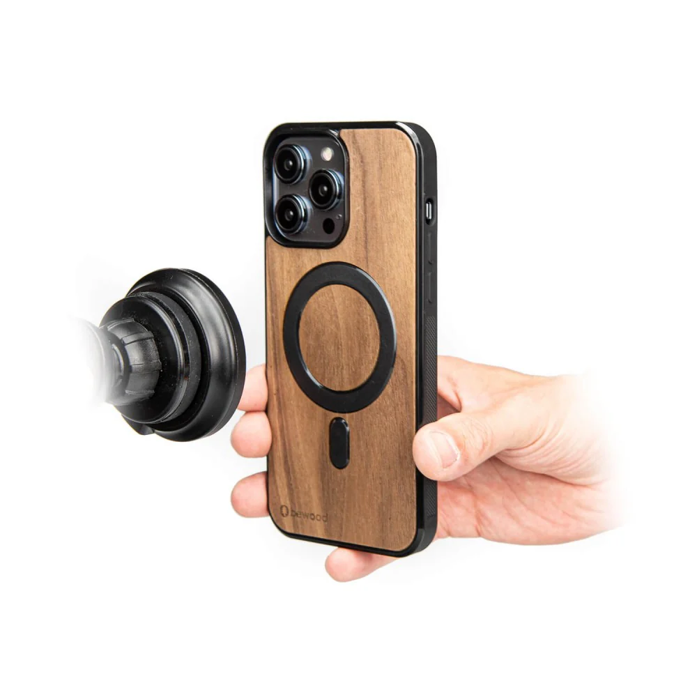Holzhülle für iPhone 12 Pro / 12, Bewood Amerikanischer für MagSafe - Image 5
