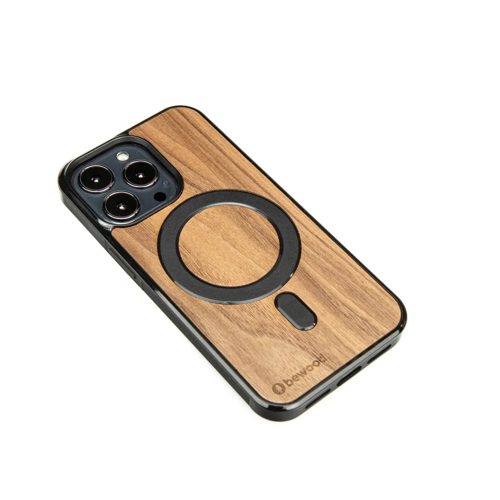 Holzhülle für iPhone 13 Pro, Bewood Amerikanischer für MagSafe - Image 2