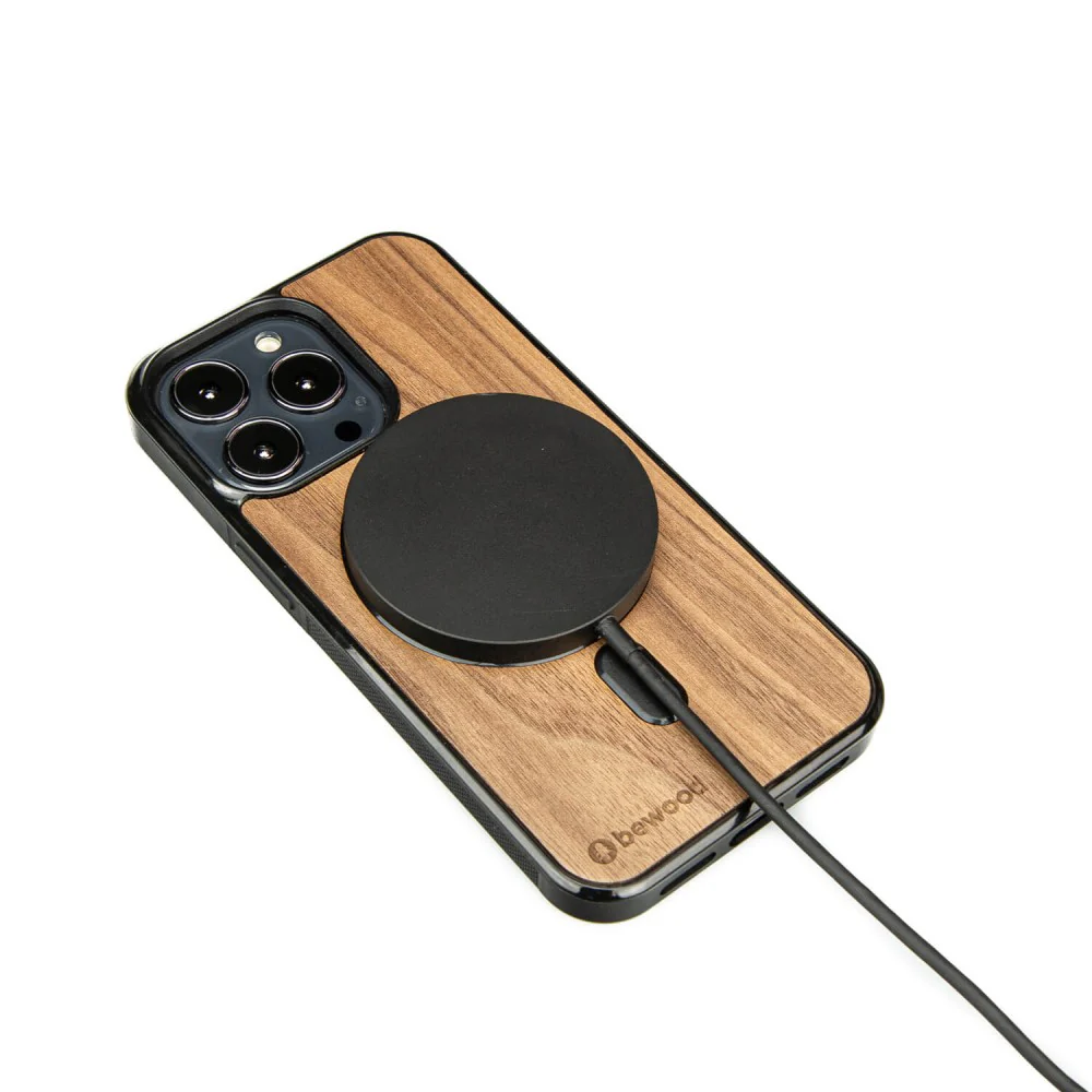 Holzhülle für iPhone 13 Pro, Bewood Amerikanischer für MagSafe - Image 3