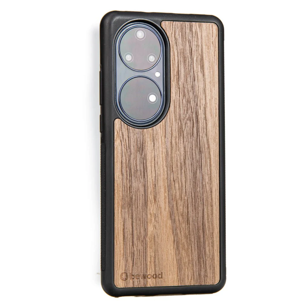 Holzhülle für Huawei P50 Pro, Bewood Amerikanischer Nussbaum - Image 2