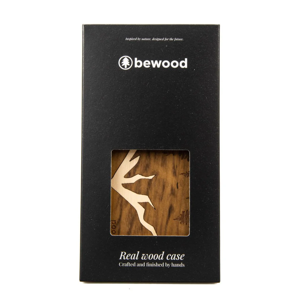 Holzhülle für Xiaomi Redmi Note 13 Pro+ 5G, Bewood Imbuia-Gebirge - Image 2