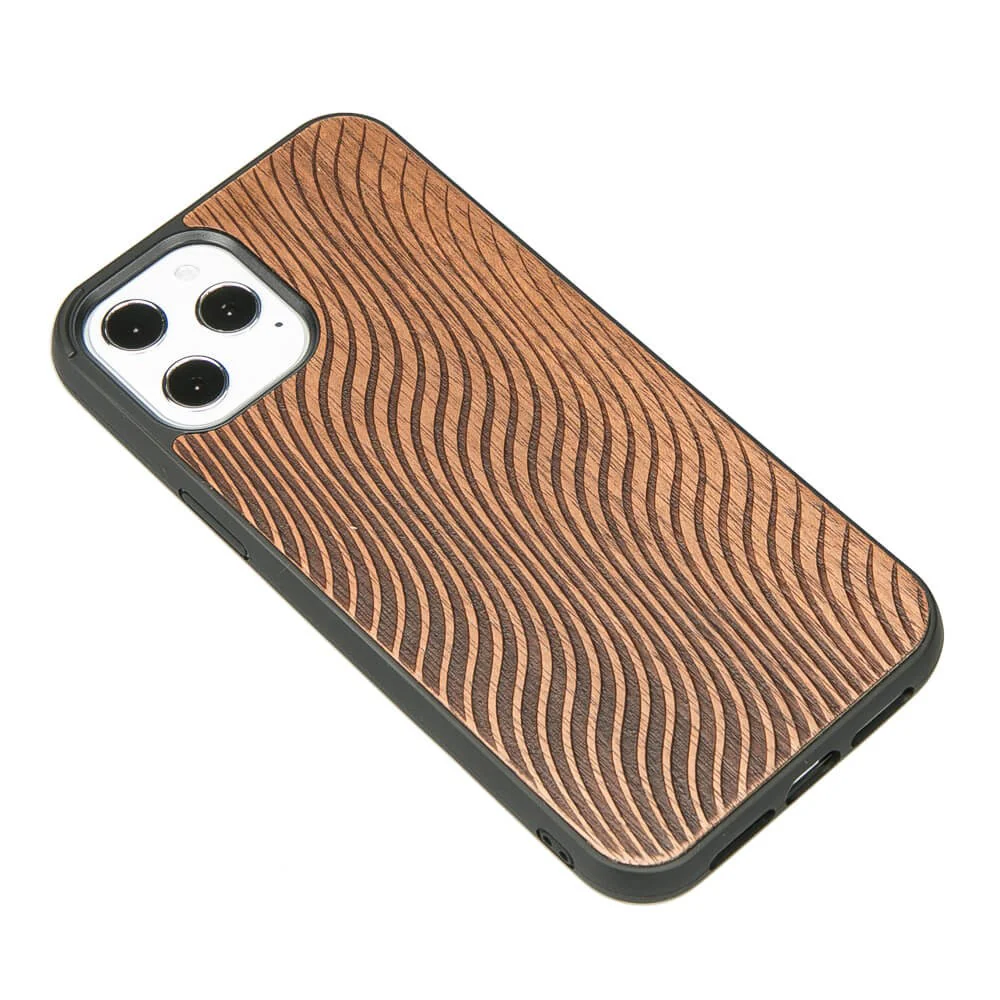 Holzhülle für iPhone 12 Pro Max, Bewood Merbauwellen - Image 2
