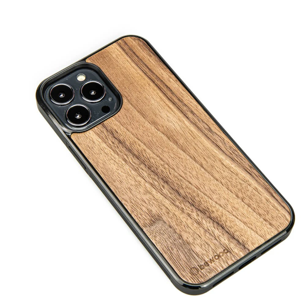 Holzhülle für iPhone 13 Pro Max, Bewood Amerikanischer Nussbaum - Image 2