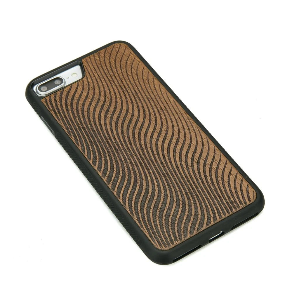 Holzhülle für iPhone 8 Plus / 7 Plus, Bewood Merbauwellen - Image 2