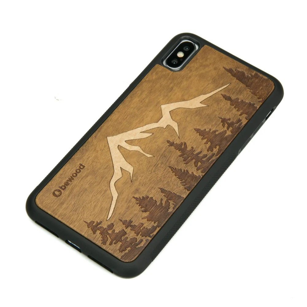 Holzhülle für iPhone Xs Max, Bewood Imbuia-Gebirge - Image 2