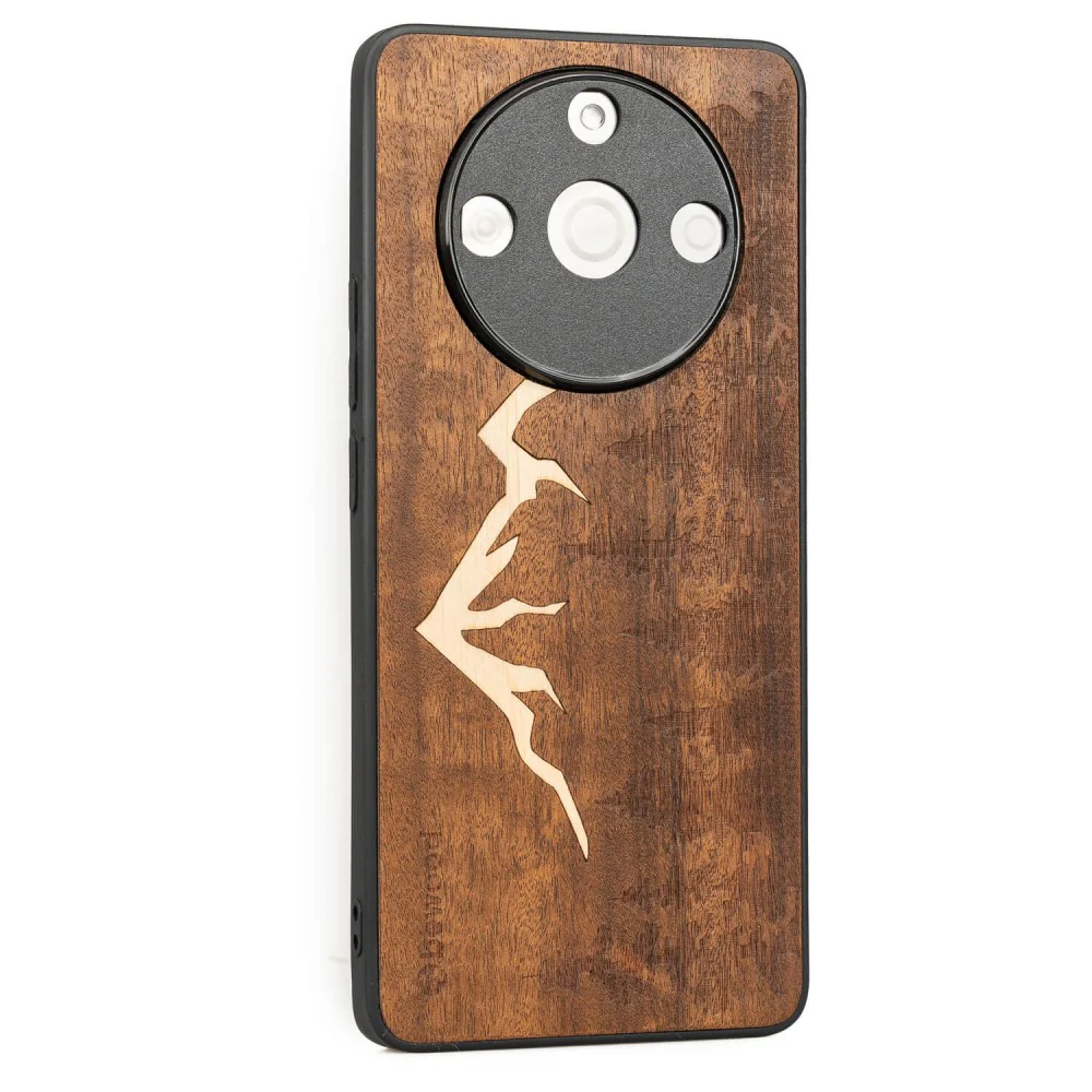 Holzhülle für Realme 11 Pro / 11 Pro+, Bewood Imbuia-Gebirge - Image 2