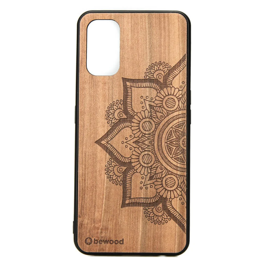 Holzhülle für Realme 7 Pro, Bewood Apfelbaum Mandala
