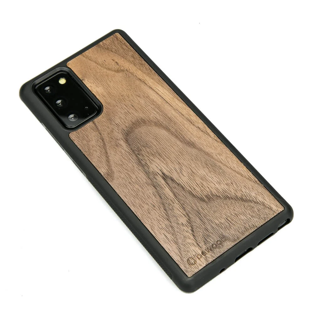 Holzhülle für Galaxy Note 20, Bewood Amerikanischer Nussbaum - Image 2