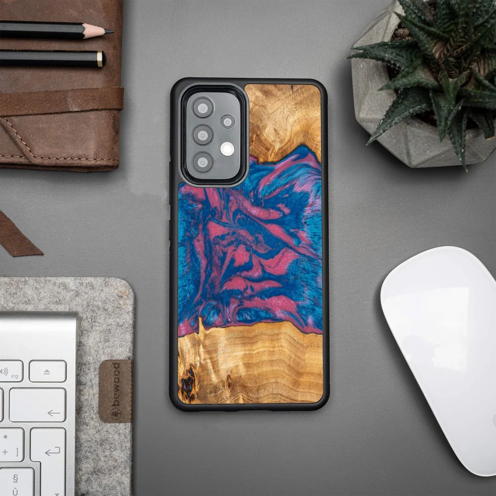 Holzhülle für Galaxy A53 5G, Bewood Unique Neons Vegas - Image 3