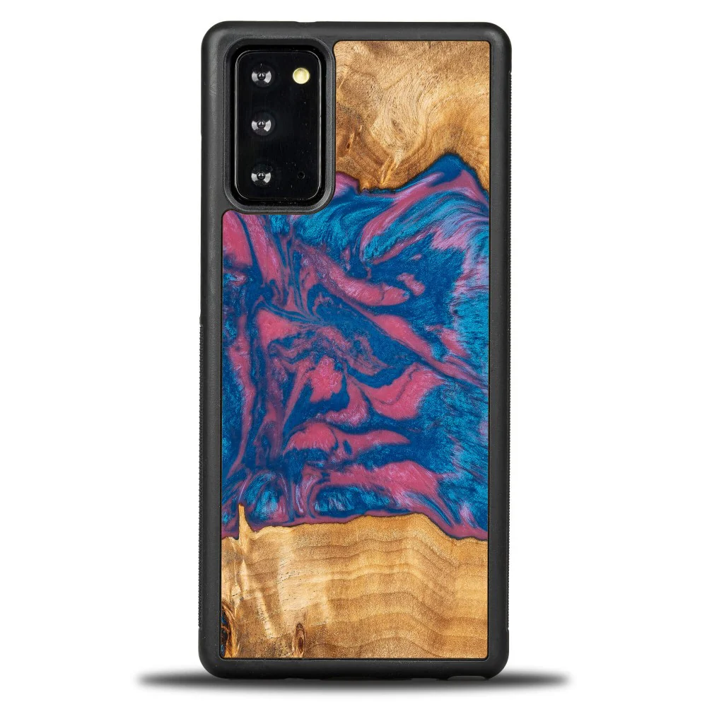 Holzhülle für Galaxy Note 20, Bewood Unique Neons Vegas