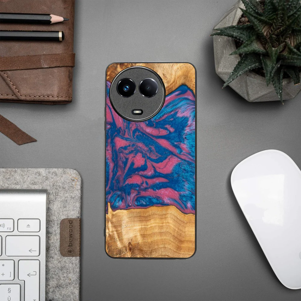 Holzhülle für Realme 11 5G, Bewood Unique Neons Vegas - Image 3