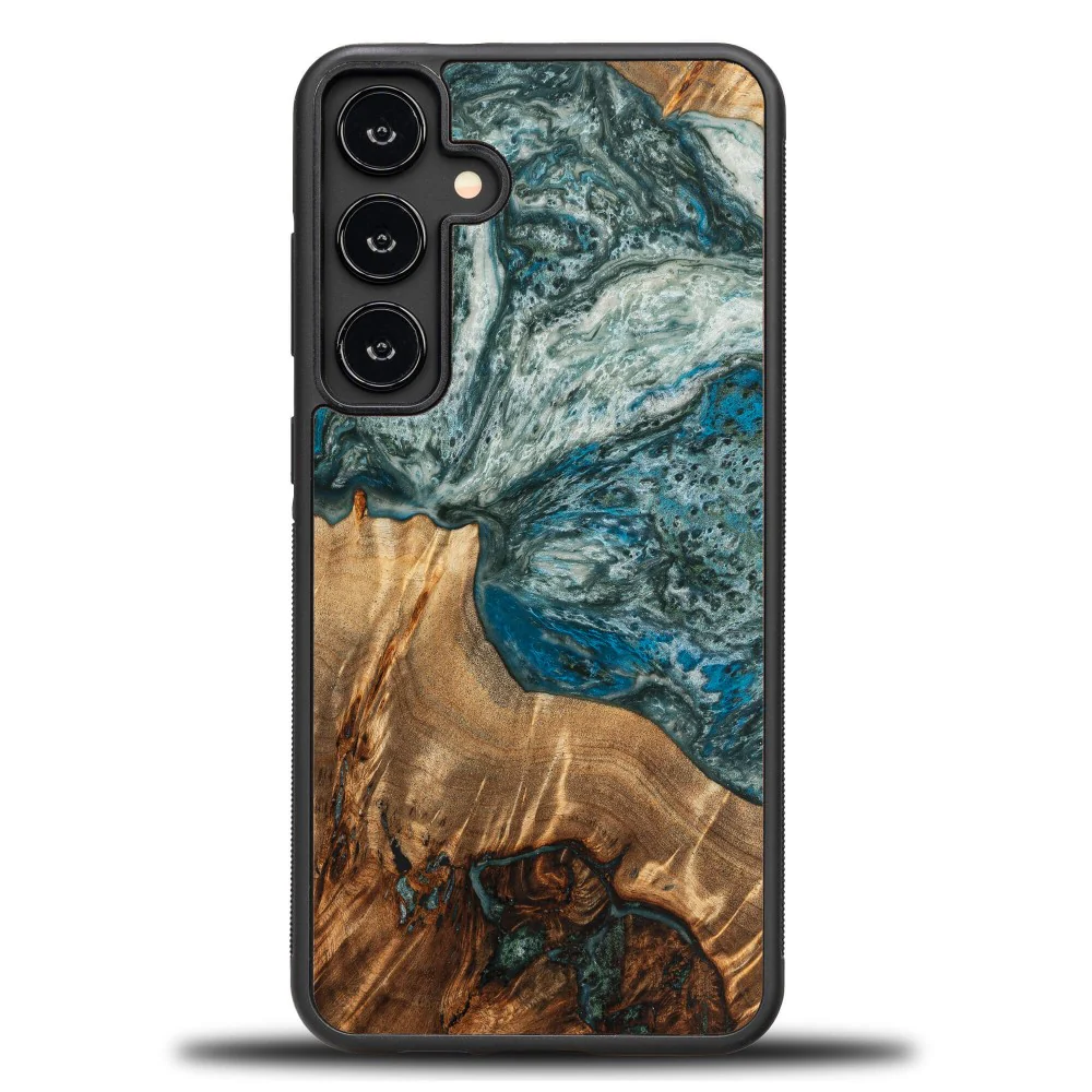 Holzhülle für Galaxy S24 Plus, Bewood Unique Planets Erde - Image 5